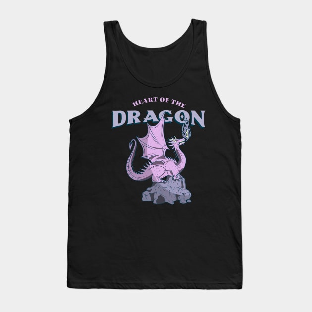 Heart of the Dragon Tank Top by Dream the Biggest